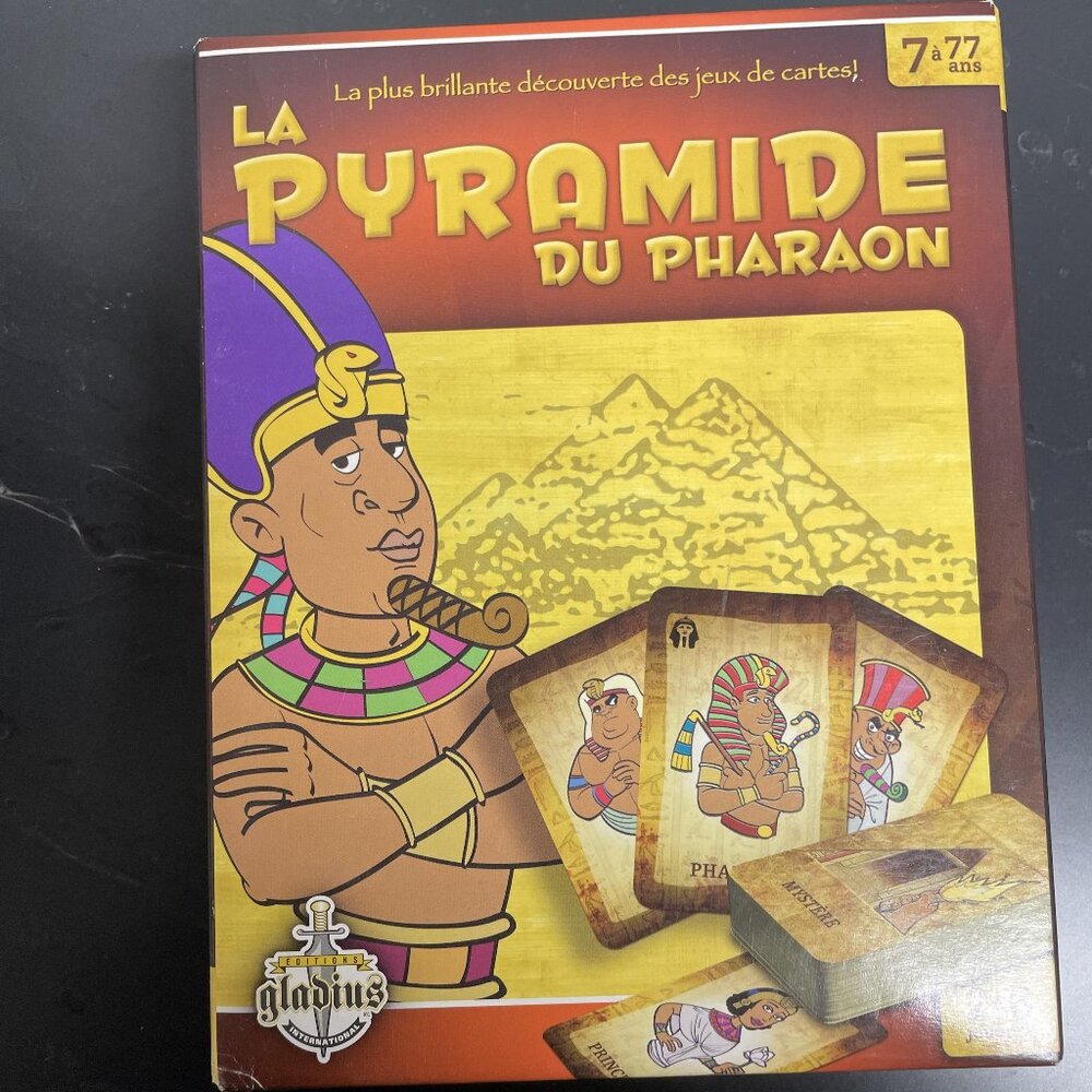 LA PYRAMIDE DU PHARAON – Jeu de cartes captivant !